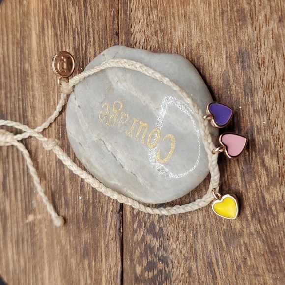 Jewelry - Pura vida hearts melody colorful trio bracelet B3215